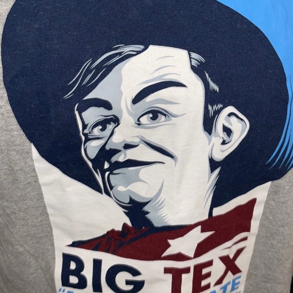 State Fair of Texas T-Shirt : Big Tex : Shepard Fairey Inspired : Large - Picture 2 of 3